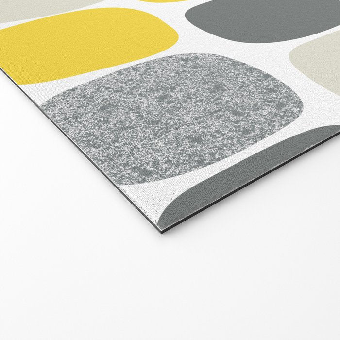 Wonky Ovals in Yellow Welcome Mat Gallery Image 2