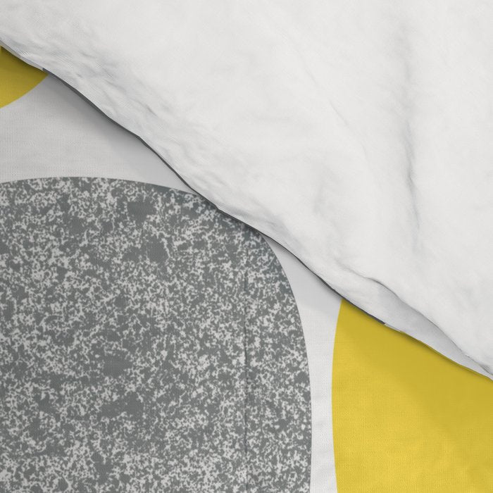 Wonky Ovals in Yellow Comforter Gallery Image 4