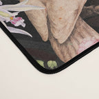 Vintage & Shabby Chic - Botanical Tropical Night Pattern  Desk Mat Gallery Image 4