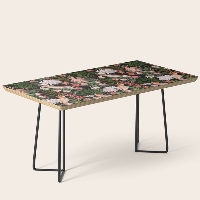 Vintage & Shabby Chic - Botanical Tropical Night Pattern  Coffee Table Gallery Image 1