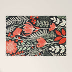Doodle Diary Flowers Welcome Mat Gallery Image 1