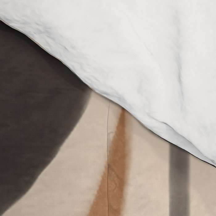 Modern Abstract Art Face 23 Comforter Gallery Image 4
