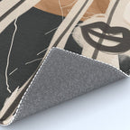 Modern Abstract Art Face 23 Rug Gallery Image 4