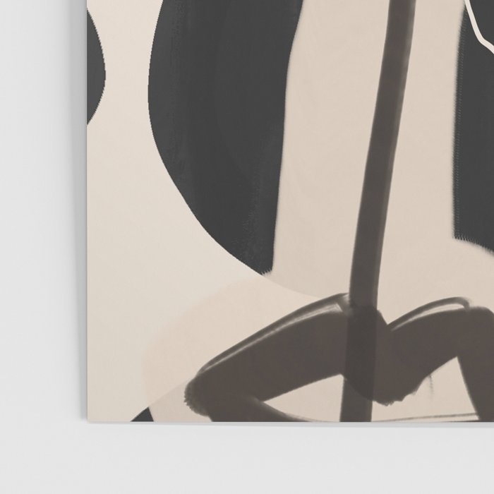 Modern Abstract Art Face 23 Poster Gallery Image 3