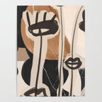 Modern Abstract Art Face 23 Poster Gallery Image 4