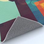 Howling Wild Wolf Rug Gallery Image 4