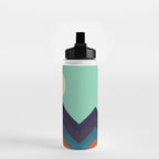 Howling Wild Wolf Water Bottle Gallery Image 2