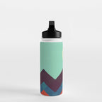 Howling Wild Wolf Water Bottle Gallery Image 3