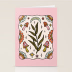 Sagittarius Leaf Stationery Card Gallery Image 2