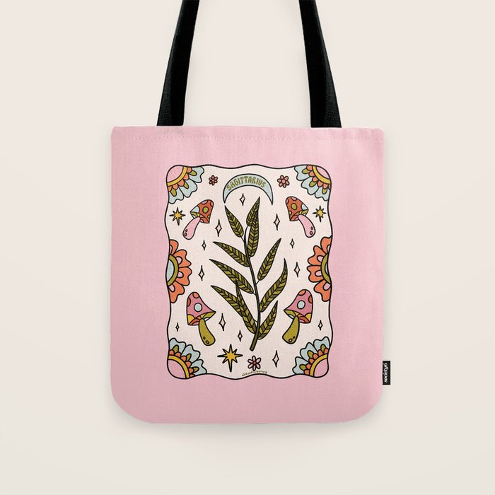 Sagittarius Leaf Tote Bag Gallery Image 1