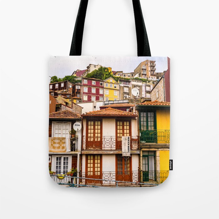 Portuguese Neighborhood Tote Bag Gallery Image 1
