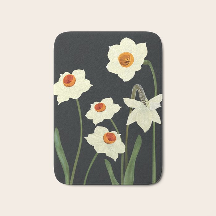 Beautiful Summer flowers I Bath Mat Gallery Image 1