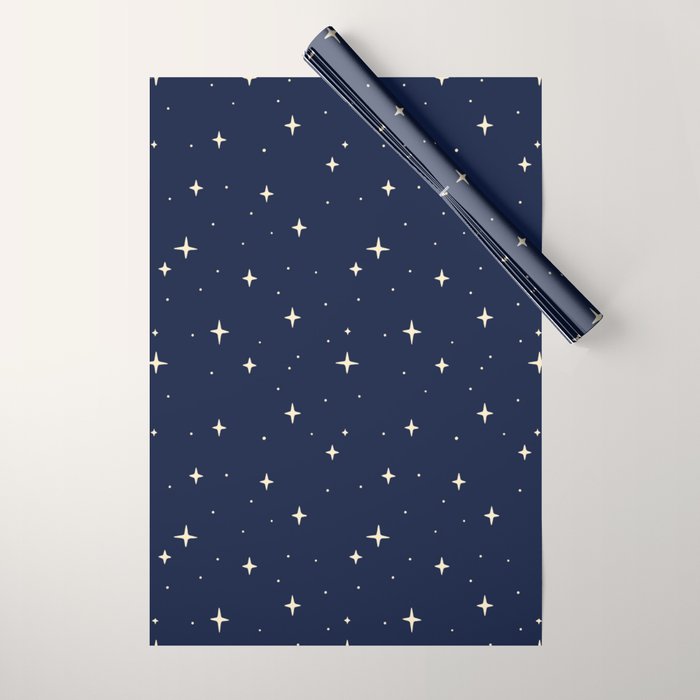 Sparks at Night Wrapping Paper Gallery Image 1