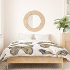 Gold Butterfly Duvet Cover Gallery Image 3