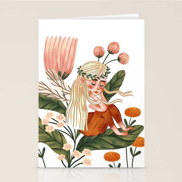 Flower Fairy Stationery Card Gallery Image 1