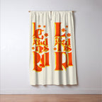 Let the good times roll - retro type Window Curtain Gallery Image 3