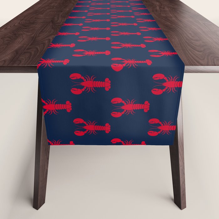 maine lobsters Table Runner Gallery Image 1