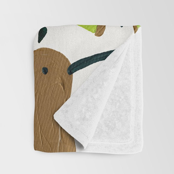 Kiwis & Kiwis Throw Blanket Gallery Image 3