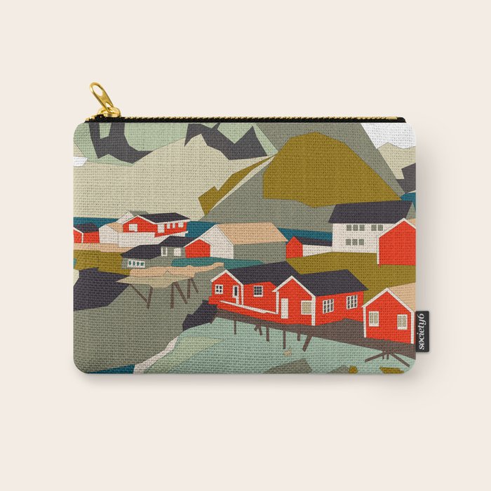 Norway, Lofoten Carry All Pouch Gallery Image 1
