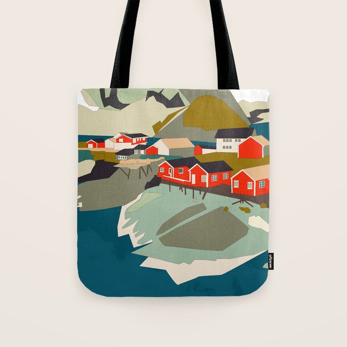Norway, Lofoten Tote Bag Gallery Image 1