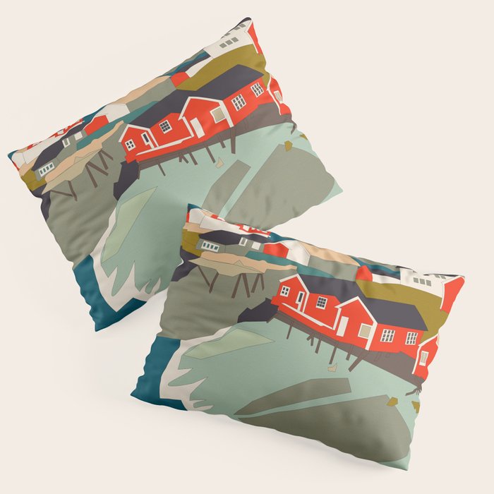Norway, Lofoten Pillow Sham Gallery Image 3