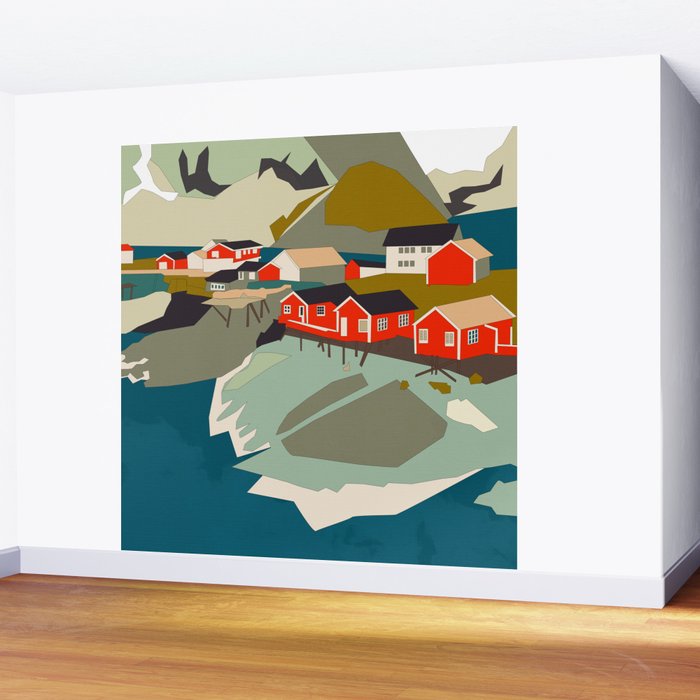 Norway, Lofoten Wall Mural Gallery Image 2