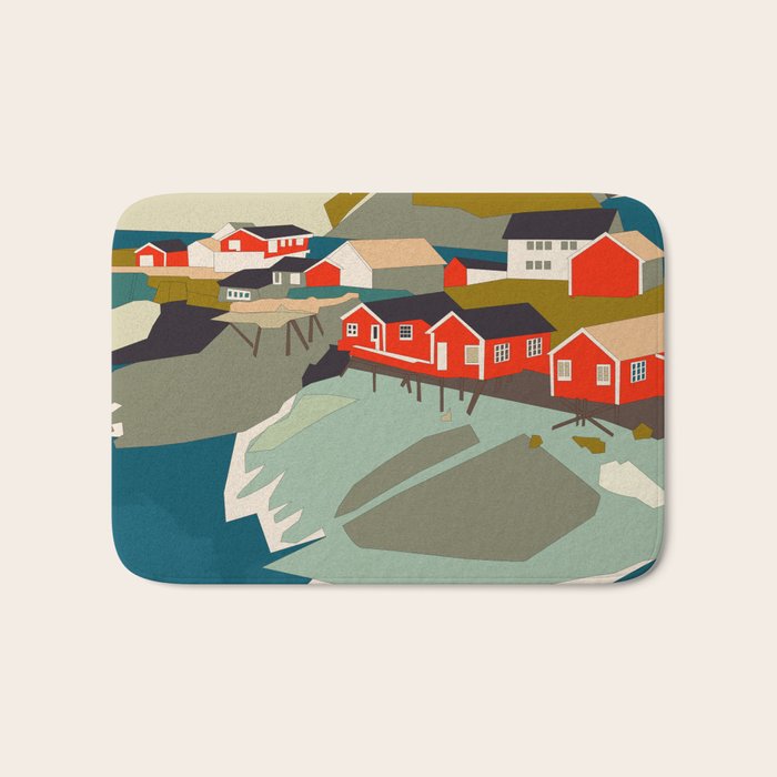 Norway, Lofoten Bath Mat Gallery Image 1