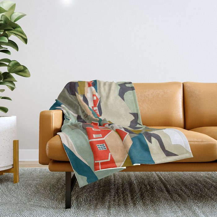 Norway, Lofoten Throw Blanket Gallery Image 1