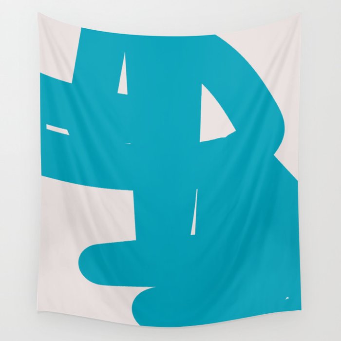 Abstract Form 6C Wall Tapestry Gallery Image 4