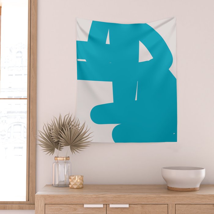 Abstract Form 6C Wall Tapestry Gallery Image 2
