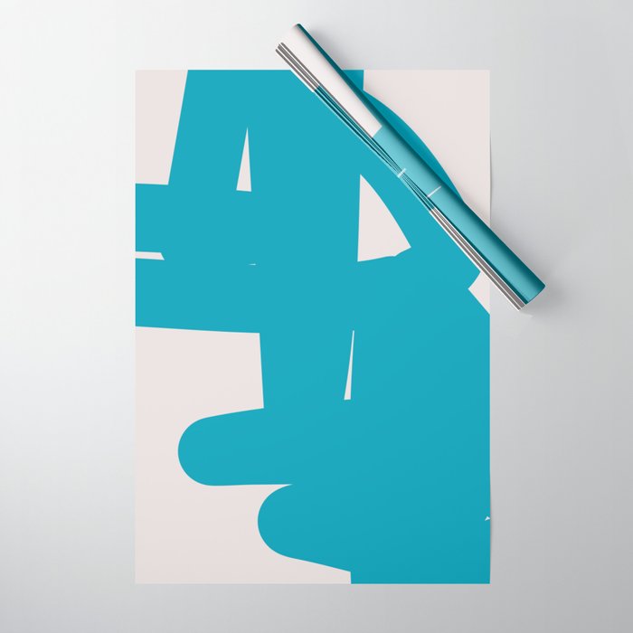 Abstract Form 6C Wrapping Paper Gallery Image 1