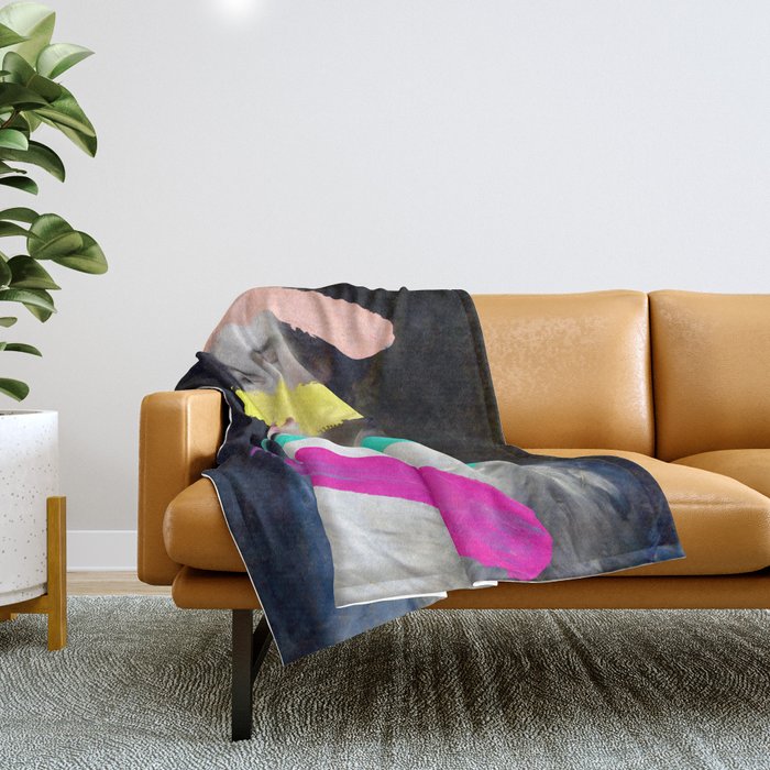Composition 716 Throw Blanket Gallery Image 1