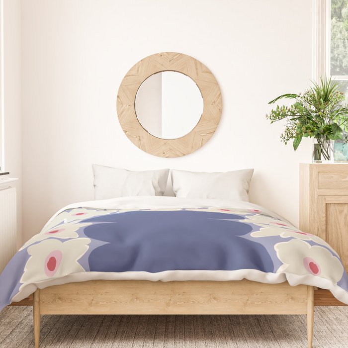 Little Daisy Vase Duvet Cover Gallery Image 3