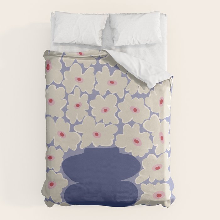 Little Daisy Vase Duvet Cover Gallery Image 6
