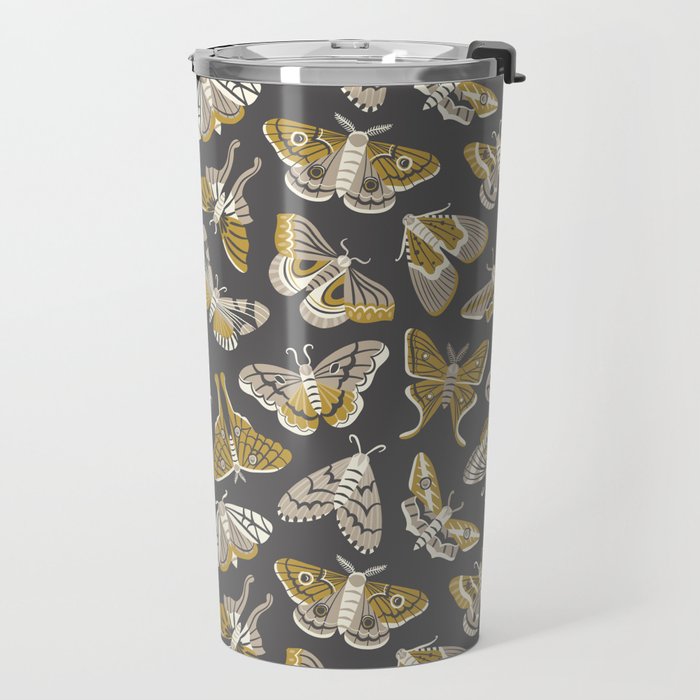 Moths Travel Mug Gallery Image 2