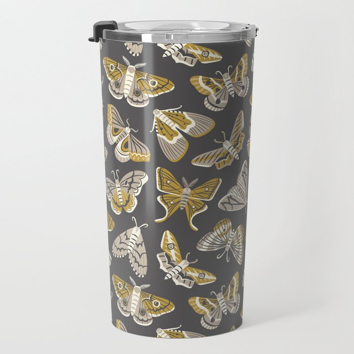 Moths Travel Mug Gallery Image 3