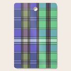 Fusion Colorful Toned Grids B Cutting Board Gallery Image 1