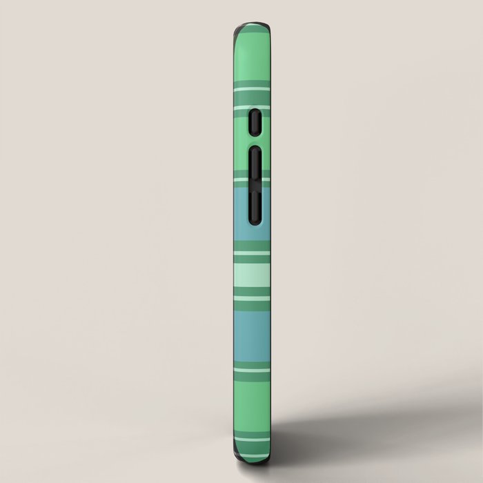 Fusion Colorful Toned Grids B iPhone Case Gallery Image 2