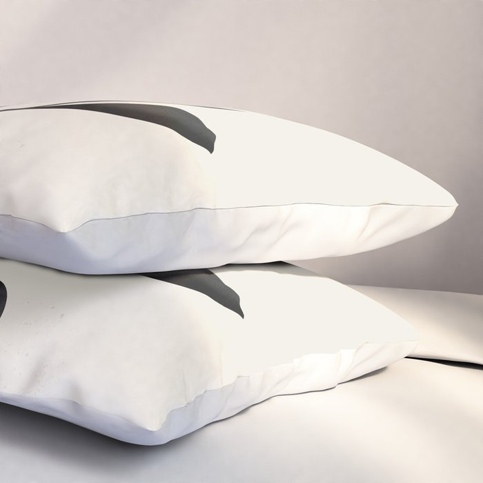 Abstract Minimal Plant 2 Pillow Sham Gallery Image 3