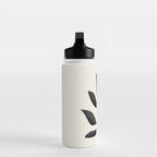Abstract Minimal Plant 2 Water Bottle Gallery Image 3