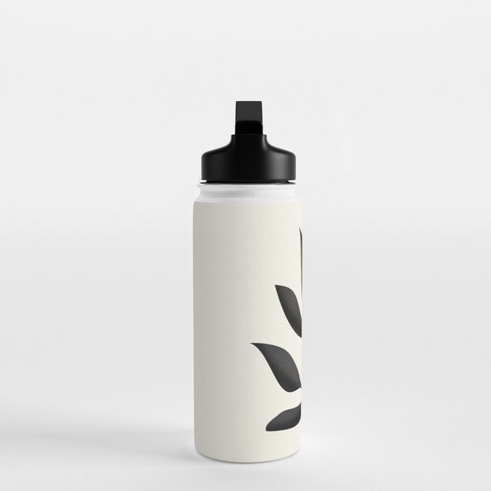 Abstract Minimal Plant 2 Water Bottle Gallery Image 3