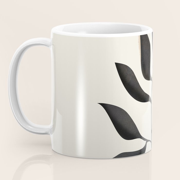 Abstract Minimal Plant 2 Coffee Mug Gallery Image 3