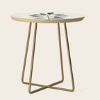 Abstract Minimal Plant 2 Side Table Gallery Image 1