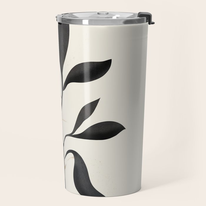 Abstract Minimal Plant 2 Travel Mug Gallery Image 2