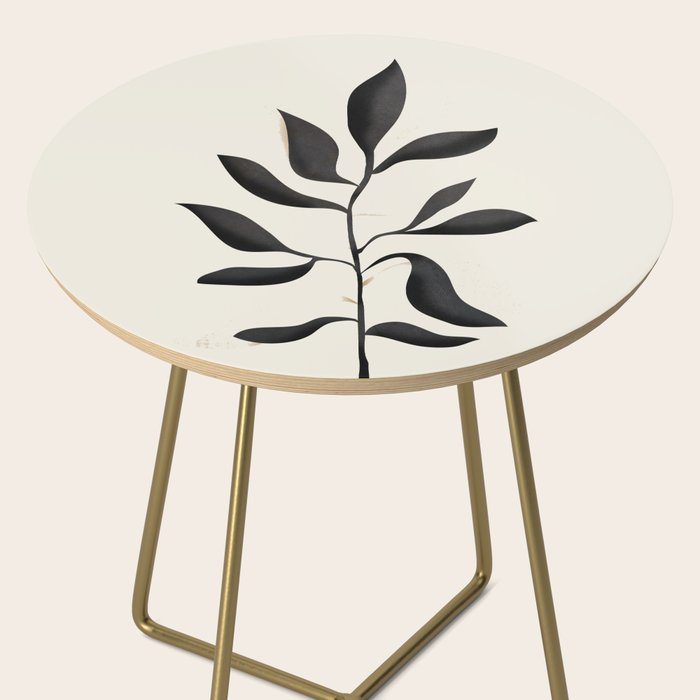 Abstract Minimal Plant 2 Side Table Gallery Image 2
