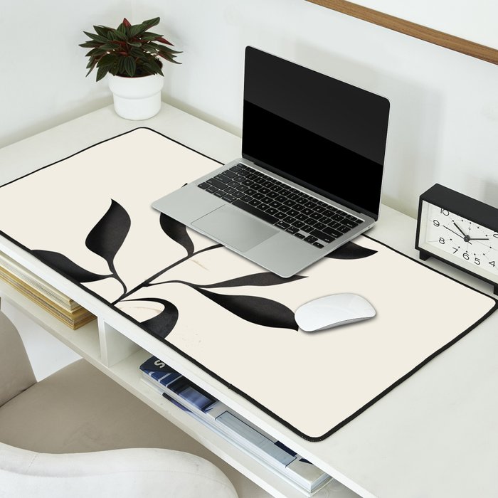 Abstract Minimal Plant 2 Desk Mat Gallery Image 2