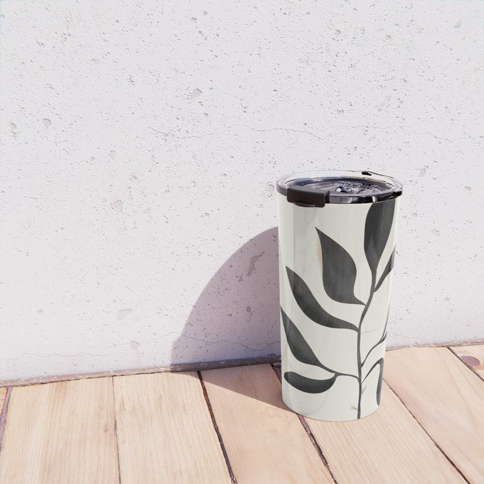 Abstract Minimal Plant 2 Travel Mug Gallery Image 4