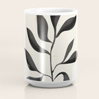 Abstract Minimal Plant 2 Coffee Mug Gallery Image 4