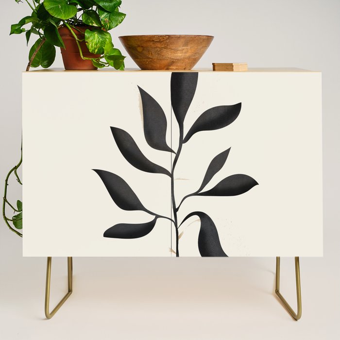 Abstract Minimal Plant 2 Credenza Gallery Image 1