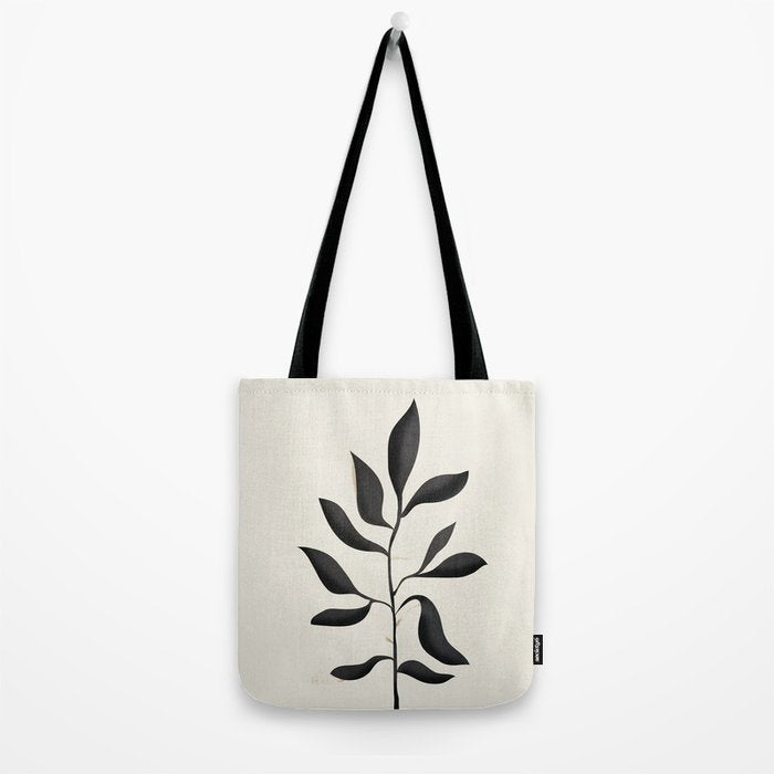 Abstract Minimal Plant 2 Tote Bag Gallery Image 2